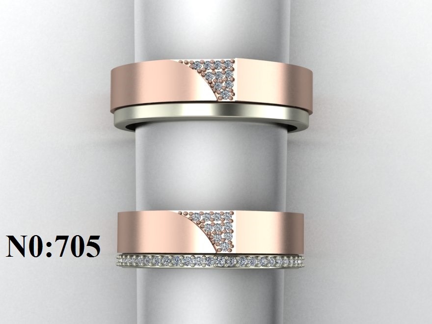 حلقه ازدواج کد 705