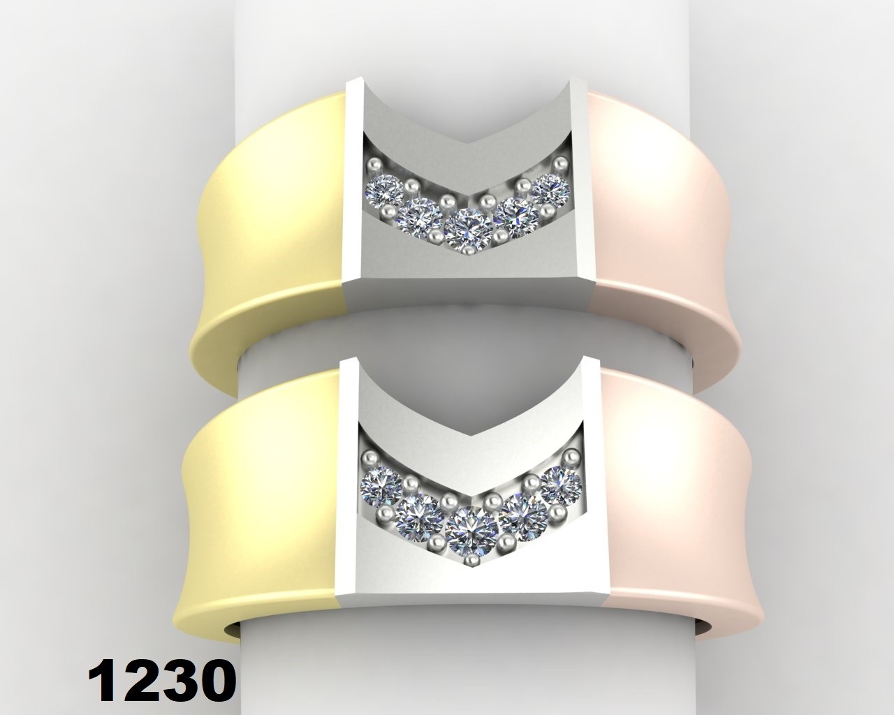 حلقه ازدواج کد 1230