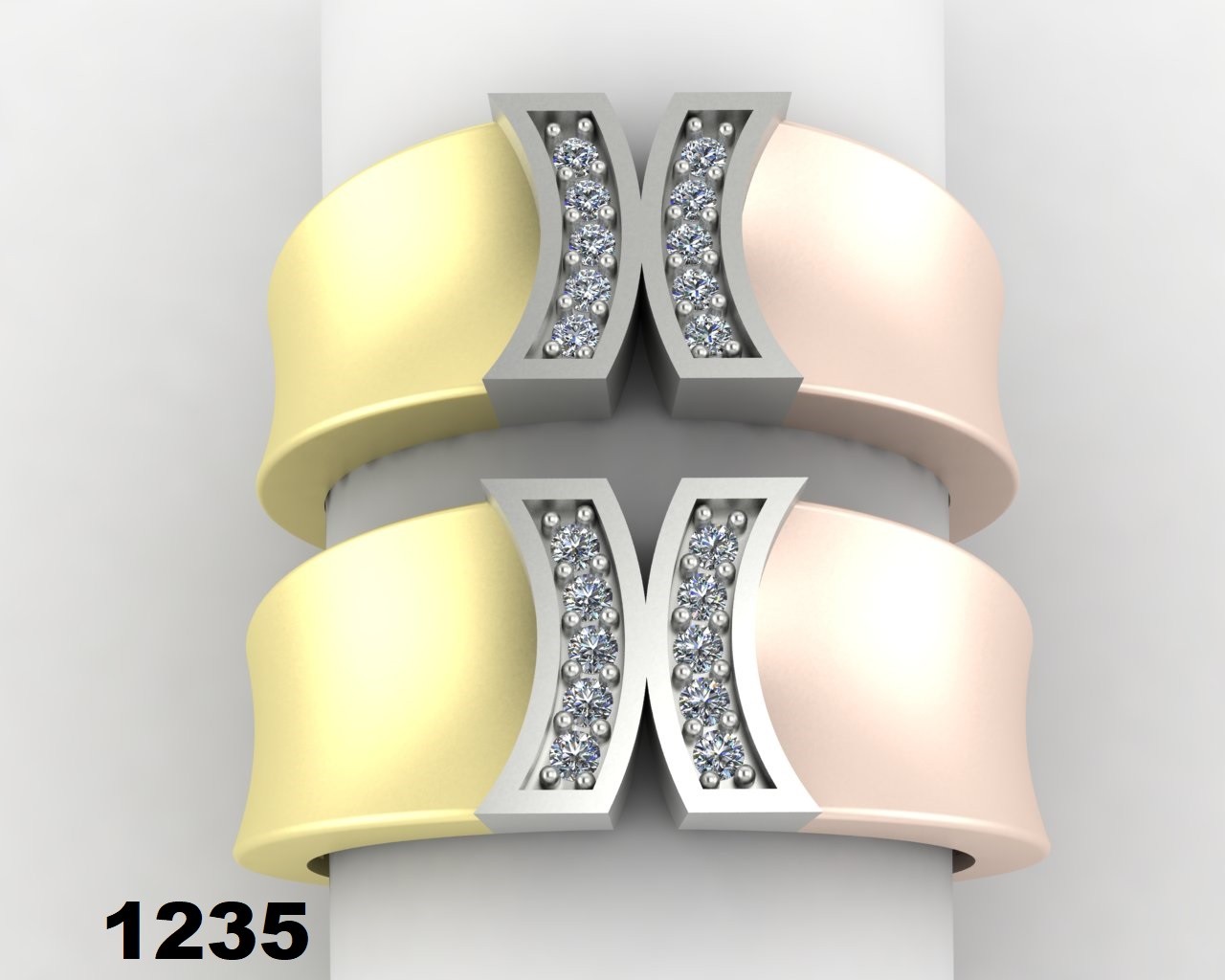 حلقه ازدواج کد 1235