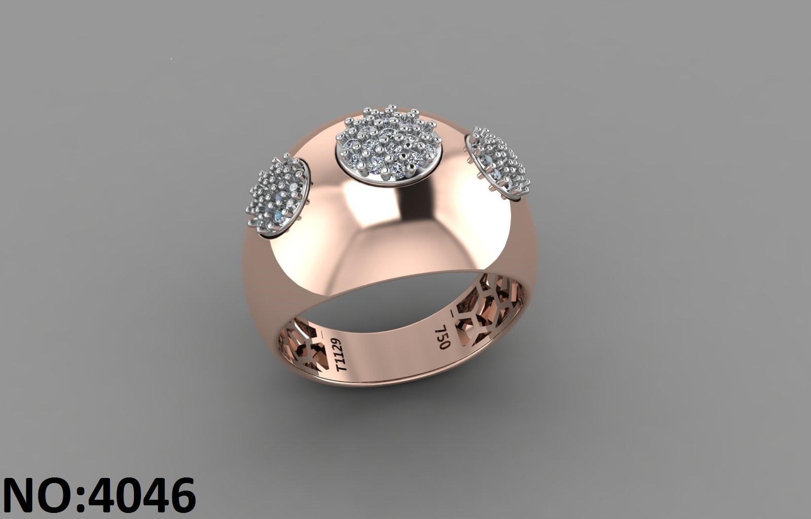 انگشتر زنانه کد :4046