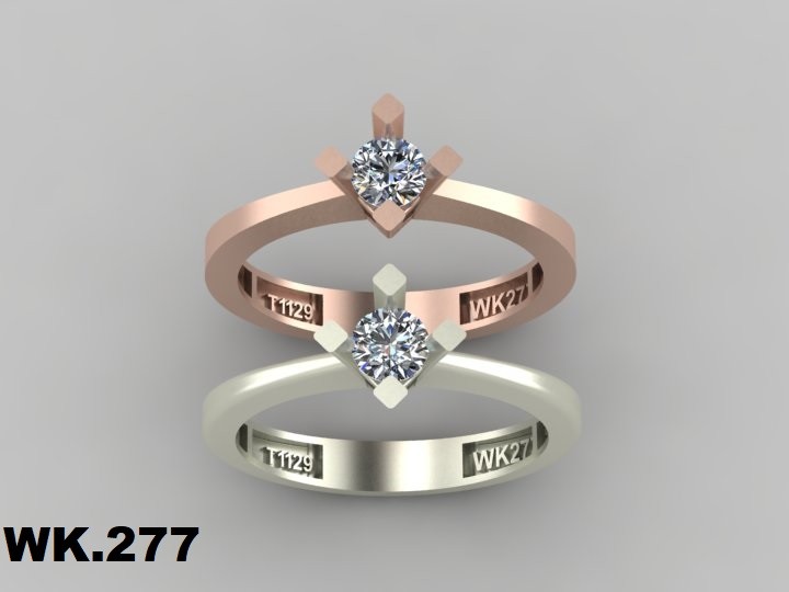 انگشتر زنانه کد :W.K.R  277