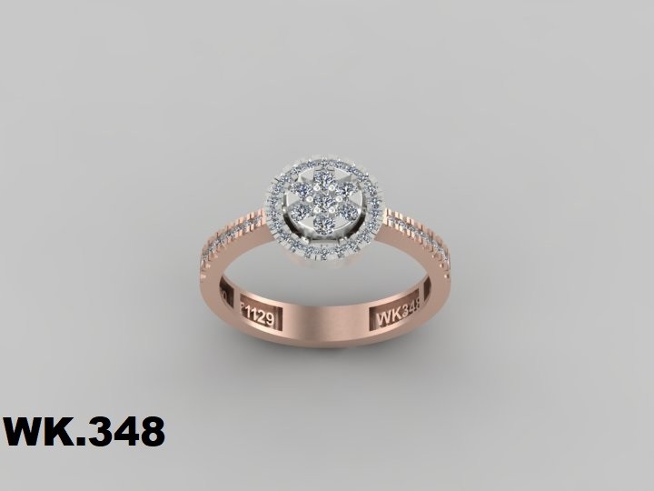 انگشتر زنانه کد :W.K.R  348