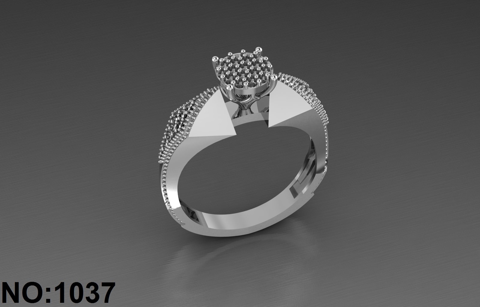 انگشتر زنانه کد 1037 - 1042