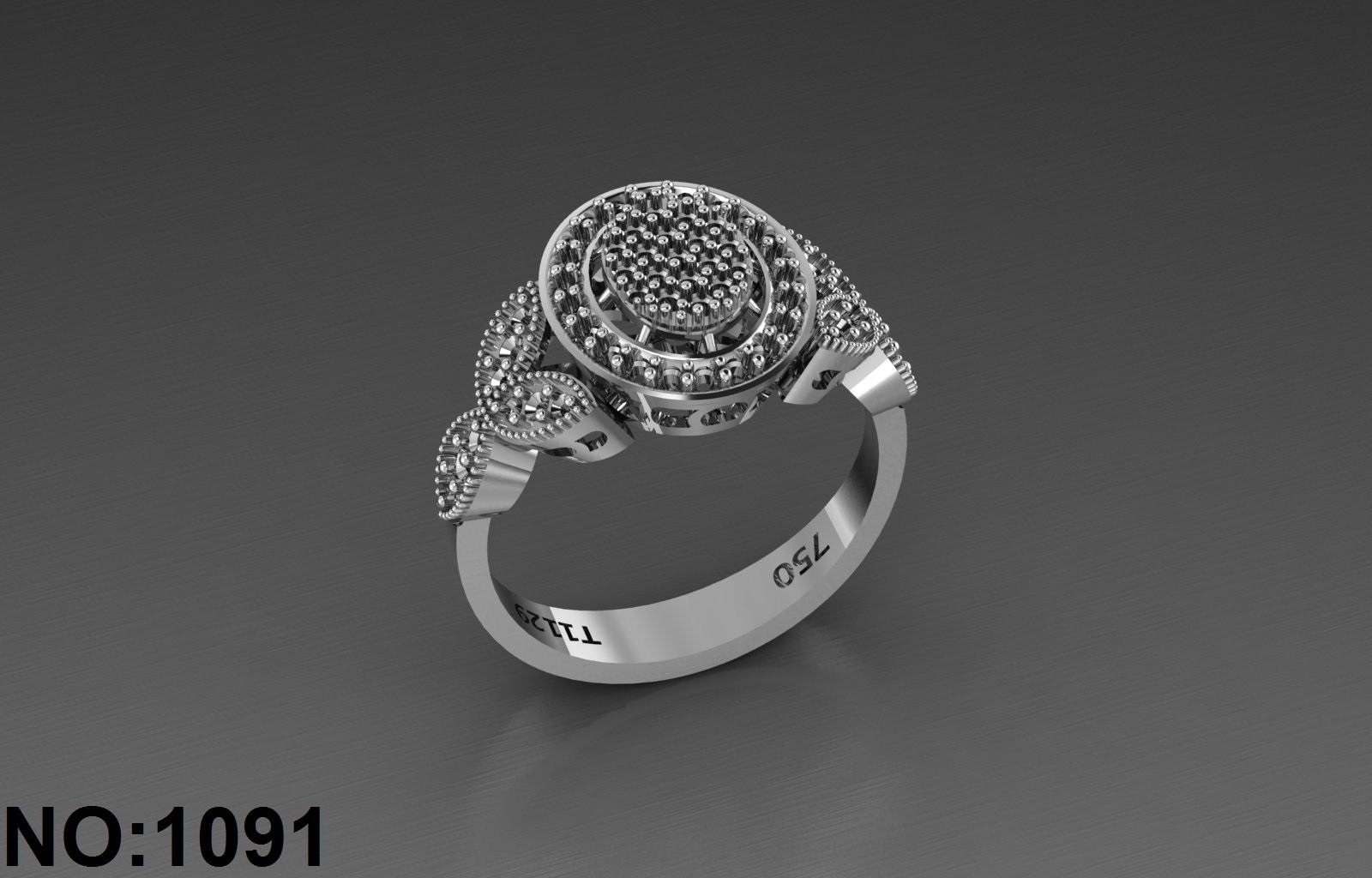 انگشتر زنانه کد 1091