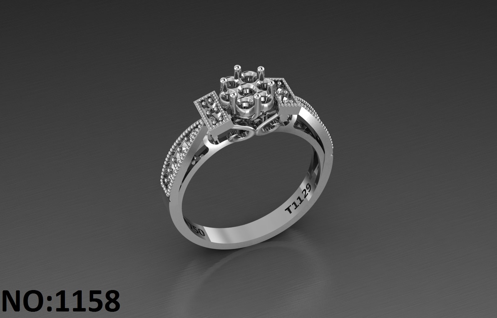 انگشتر زنانه کد 1156- 1160
